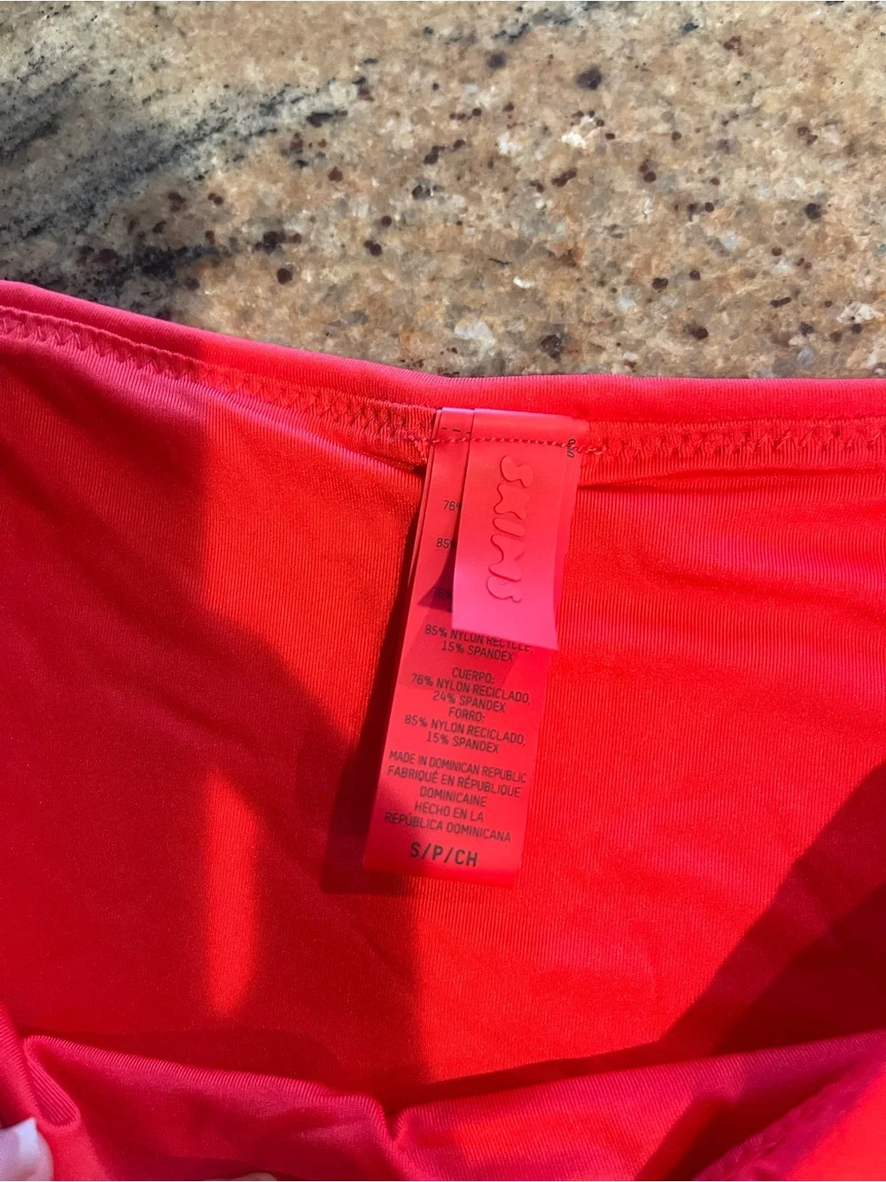 Skims Red Bikini Bottoms
